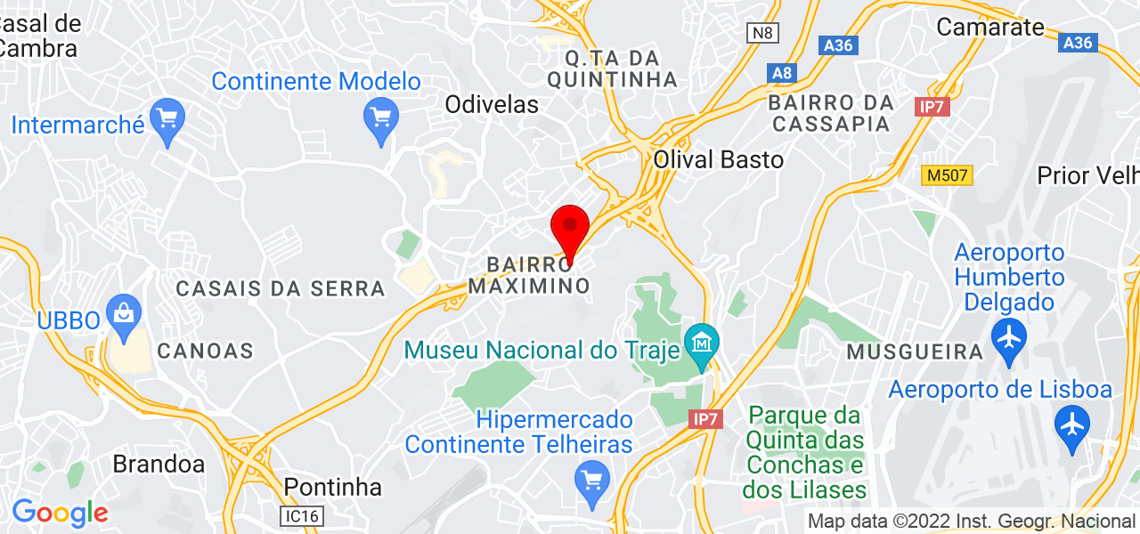 Robustdiversity Lda - Lisboa - Odivelas - Mapa