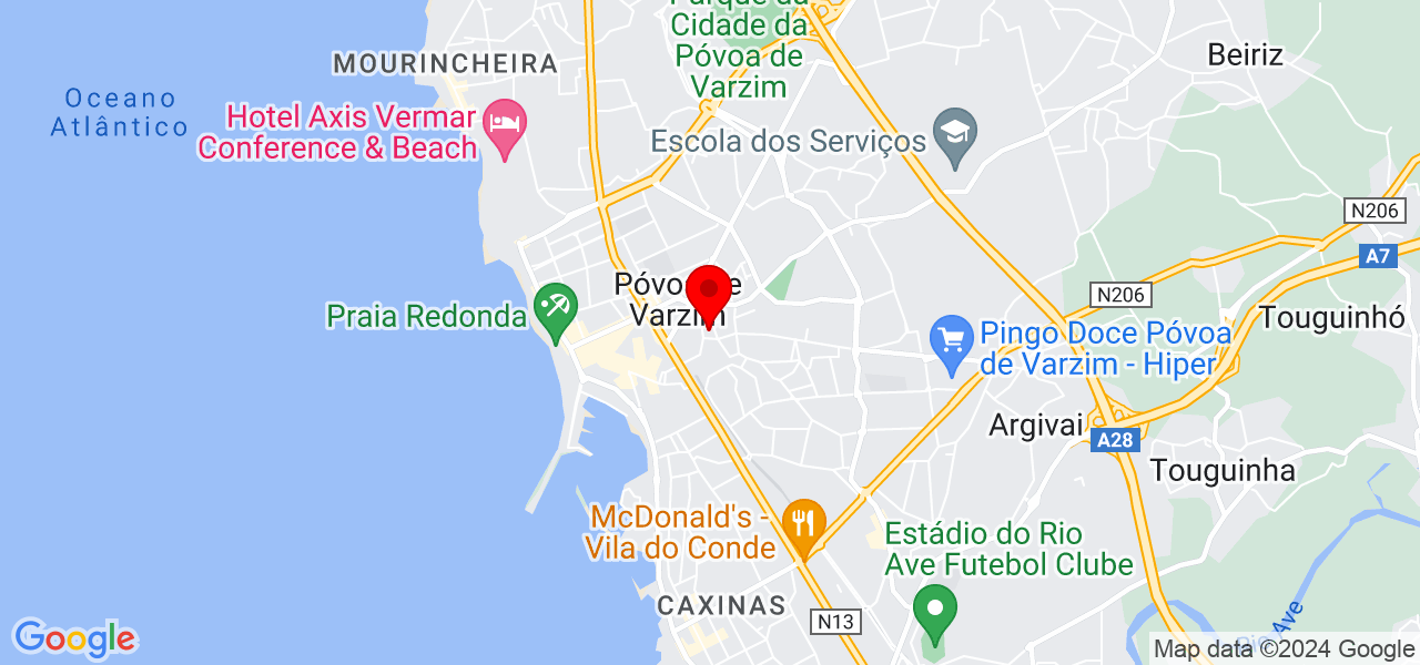Marcelo Gomes Servi&ccedil;os e Manuten&ccedil;&atilde;o - Porto - Póvoa de Varzim - Mapa