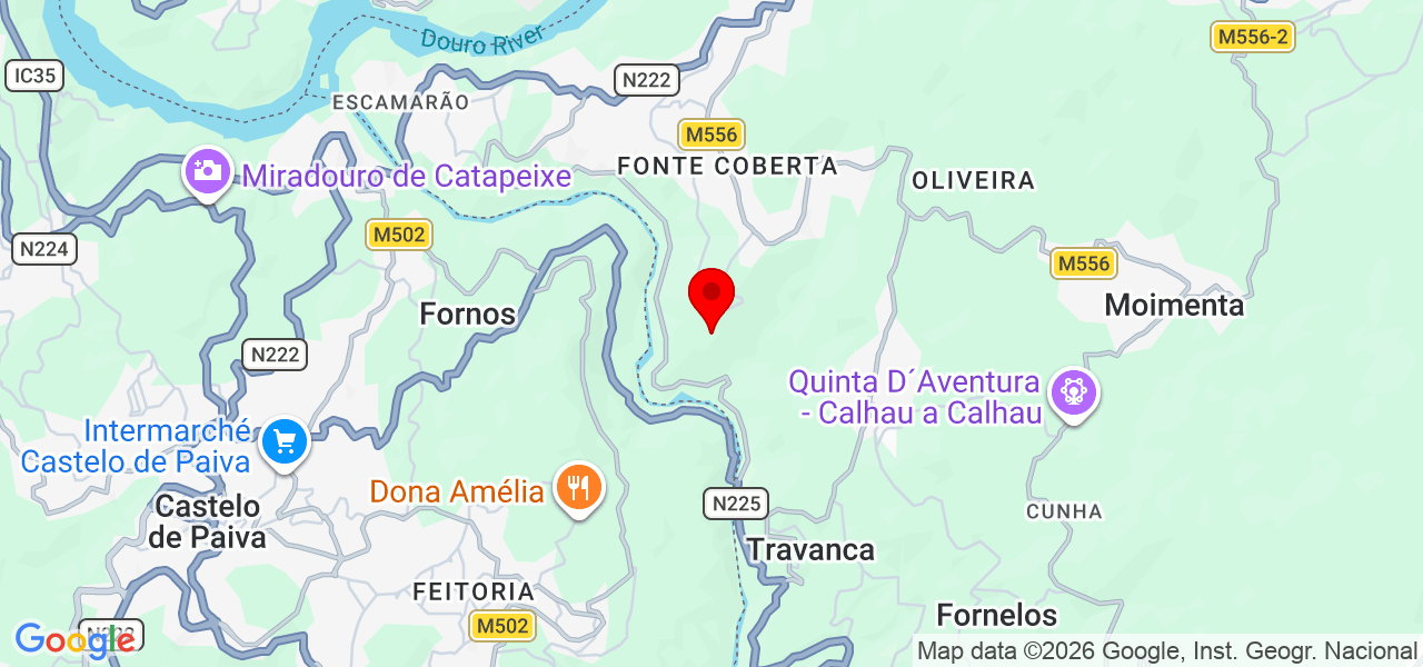 Jairo Neves - Viseu - Cinfães - Mapa