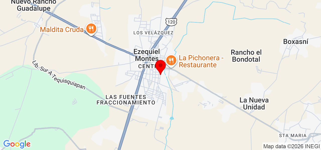 J&D TRENDS - Querétaro - Ezequiel Montes - Mapa