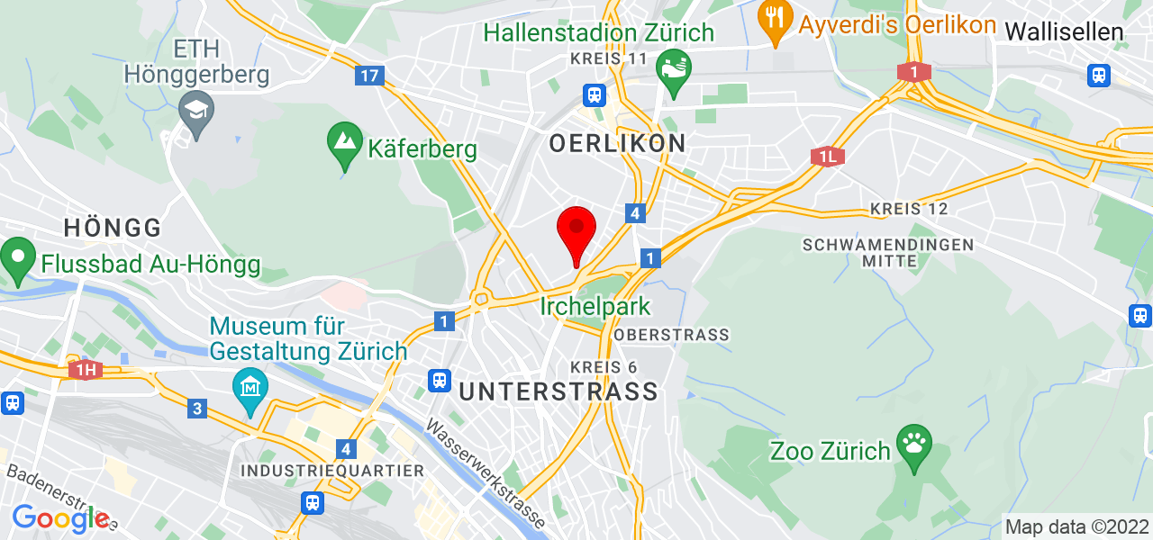 Gabriel Flückiger - Zürich - Zürich - Mapa