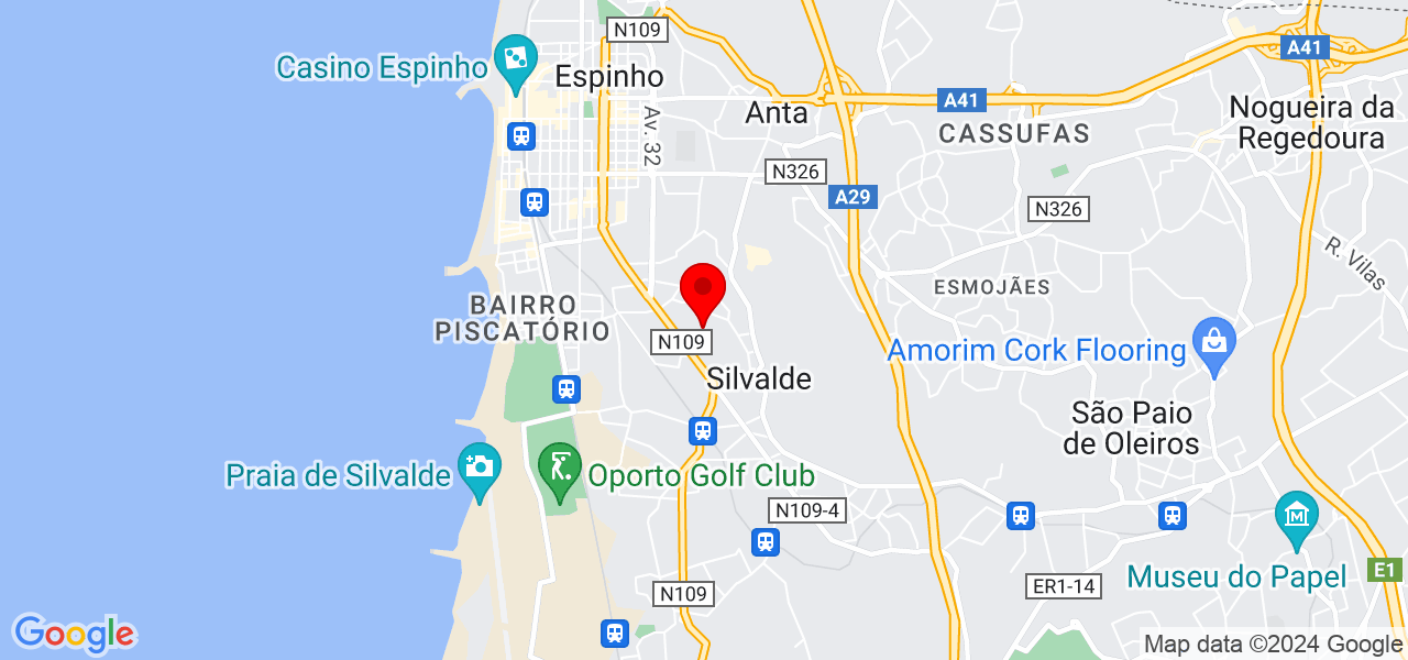 Rita Figueiredo - Aveiro - Espinho - Mapa