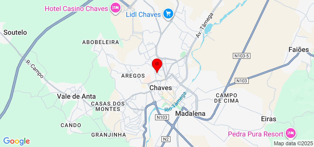 Joaquim Dias - Vila Real - Chaves - Carte