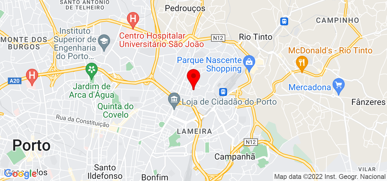 Paula Teixeira - Porto - Porto - Map