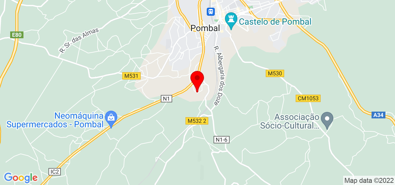 Anelise Oliveira - Leiria - Pombal - Karte