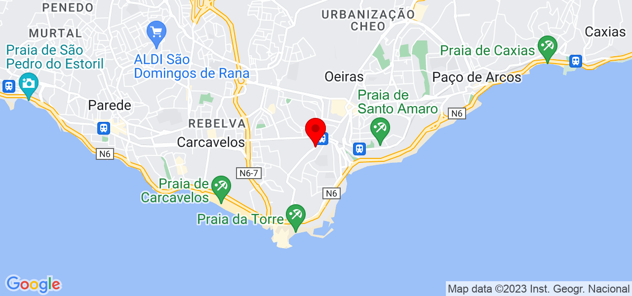 Maria Jo&atilde;o Meira - Lisboa - Oeiras - Mapa