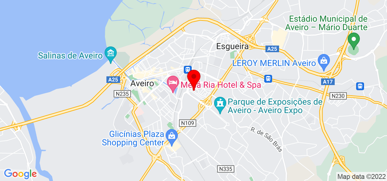 SDMB Renova&ccedil;&otilde;es - Aveiro - Aveiro - Mapa