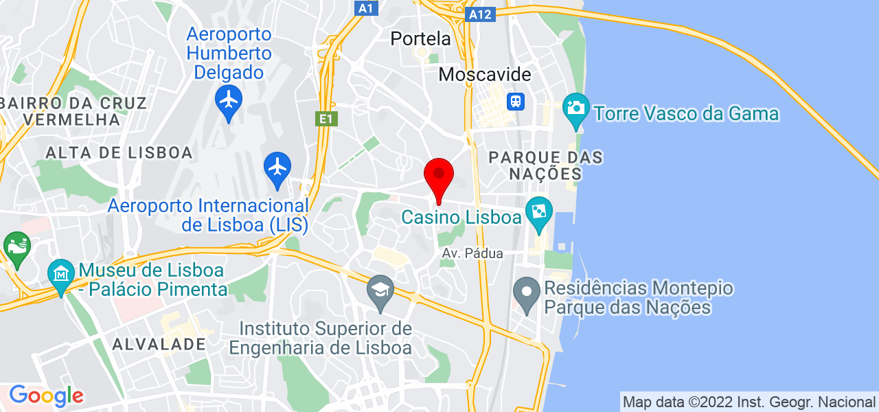 Tiago Rocha - Lisboa - Lisboa - Mapa