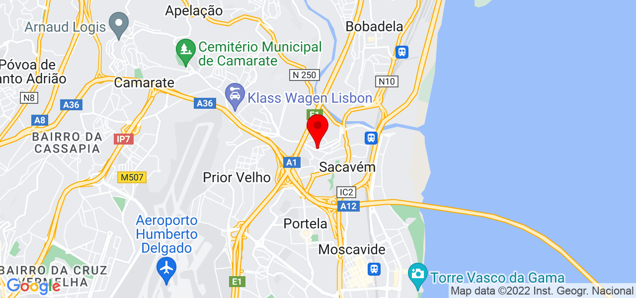 Sergio Gon&ccedil;alves - Lisboa - Loures - Mapa