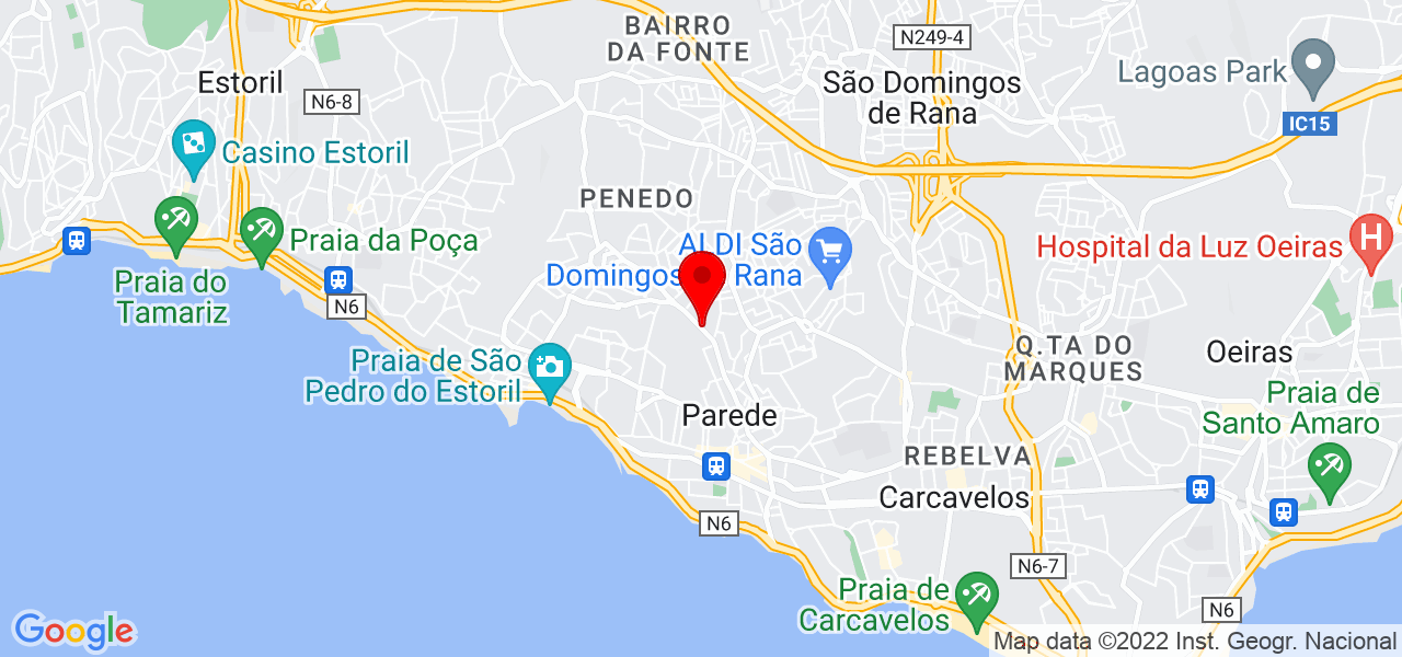 Carlos Passos - Lisboa - Cascais - Mapa