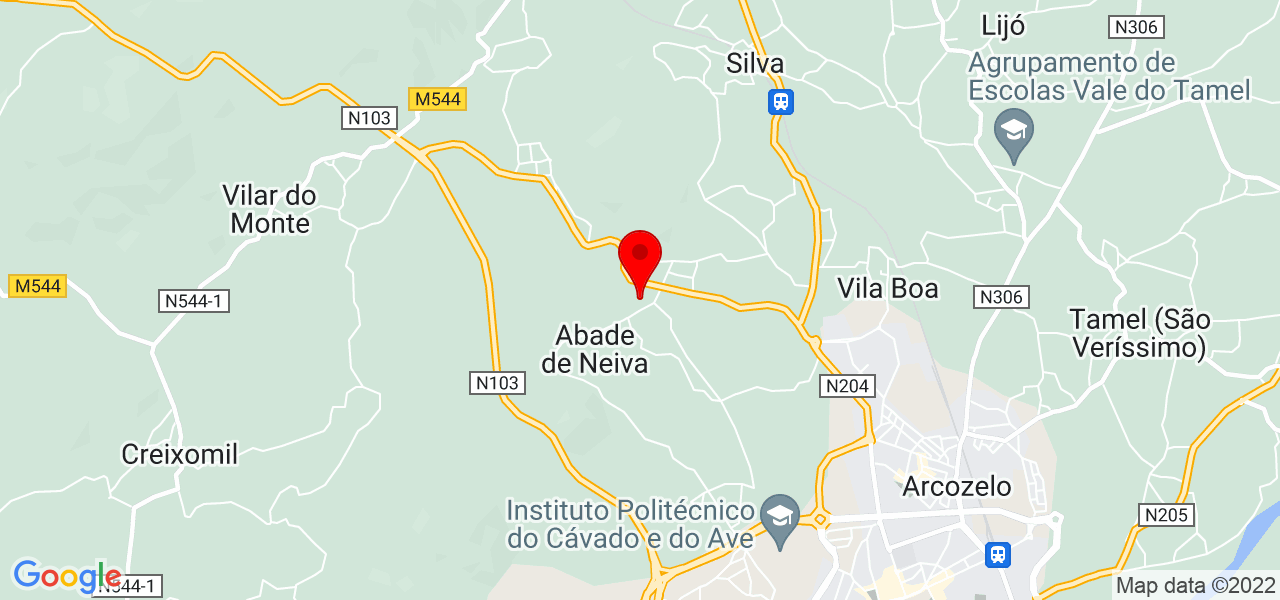 Catia carvalho - Braga - Barcelos - Map