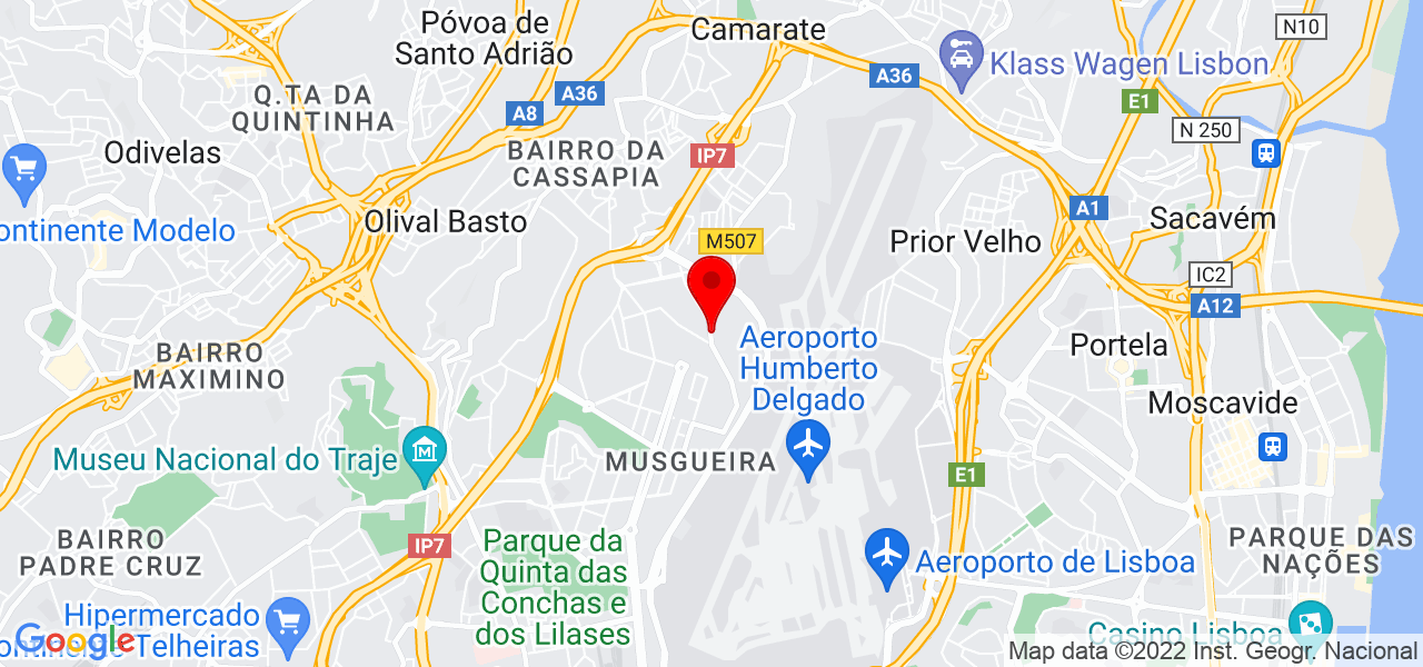 Sof&aacute; Limpo - Lisboa - Lisboa - Mapa