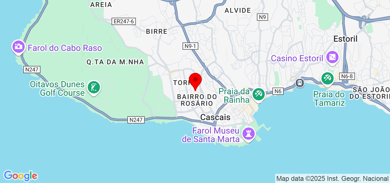 Fátima - Lisboa - Cascais - Karte