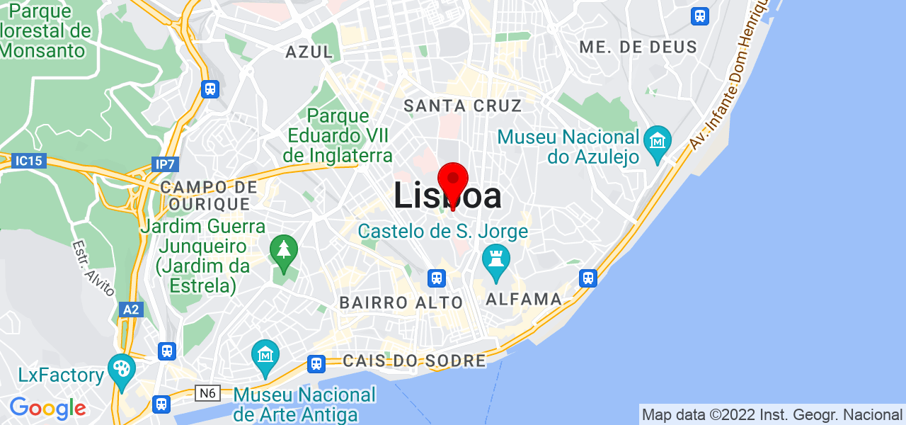 Nayara Neri - Lisboa - Lisboa - Mapa