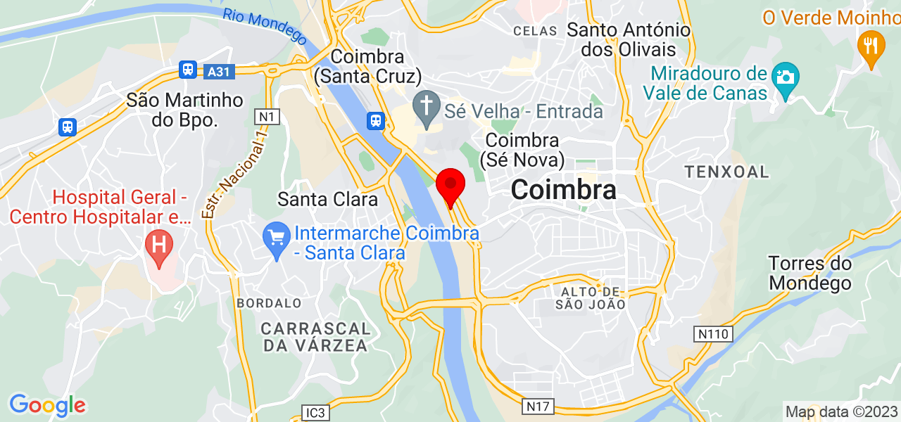 Scheilla Azevedo - Coimbra - Coimbra - Mapa