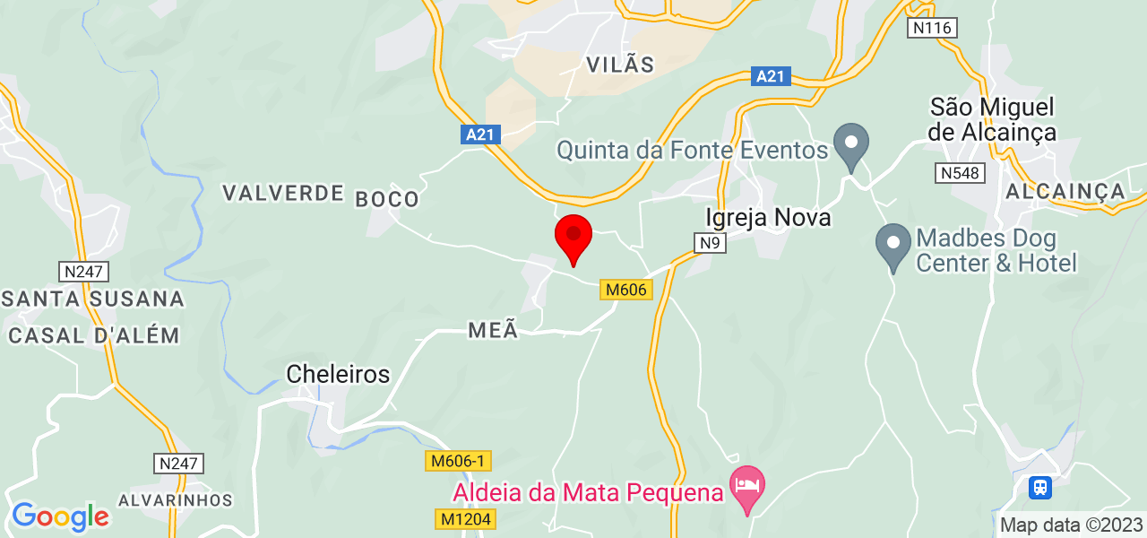 Cant fifi - Lisboa - Mafra - Mapa
