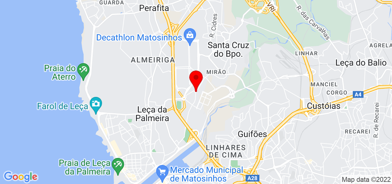 Nelson Barbosa - Porto - Matosinhos - Mapa