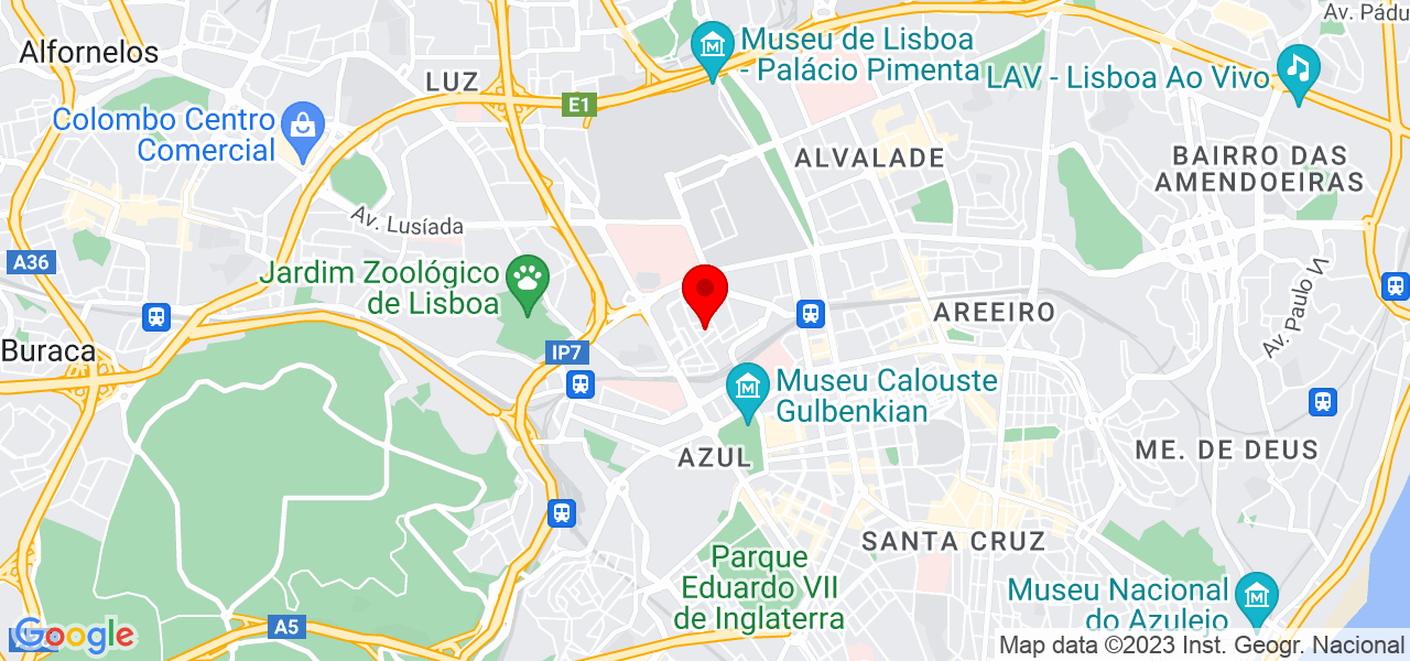 InfraFix - Lisboa - Lisboa - Mapa