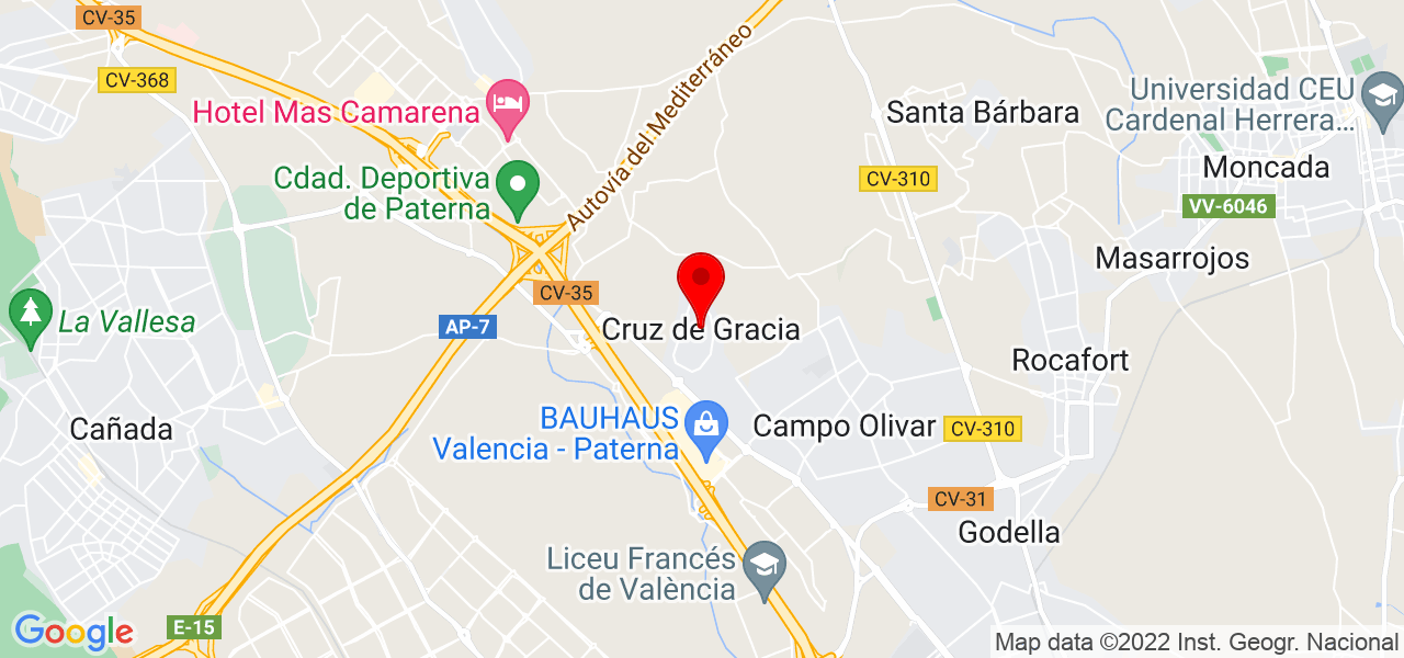 José Manuel Amblar - Comunidad Valenciana - Paterna - Mapa