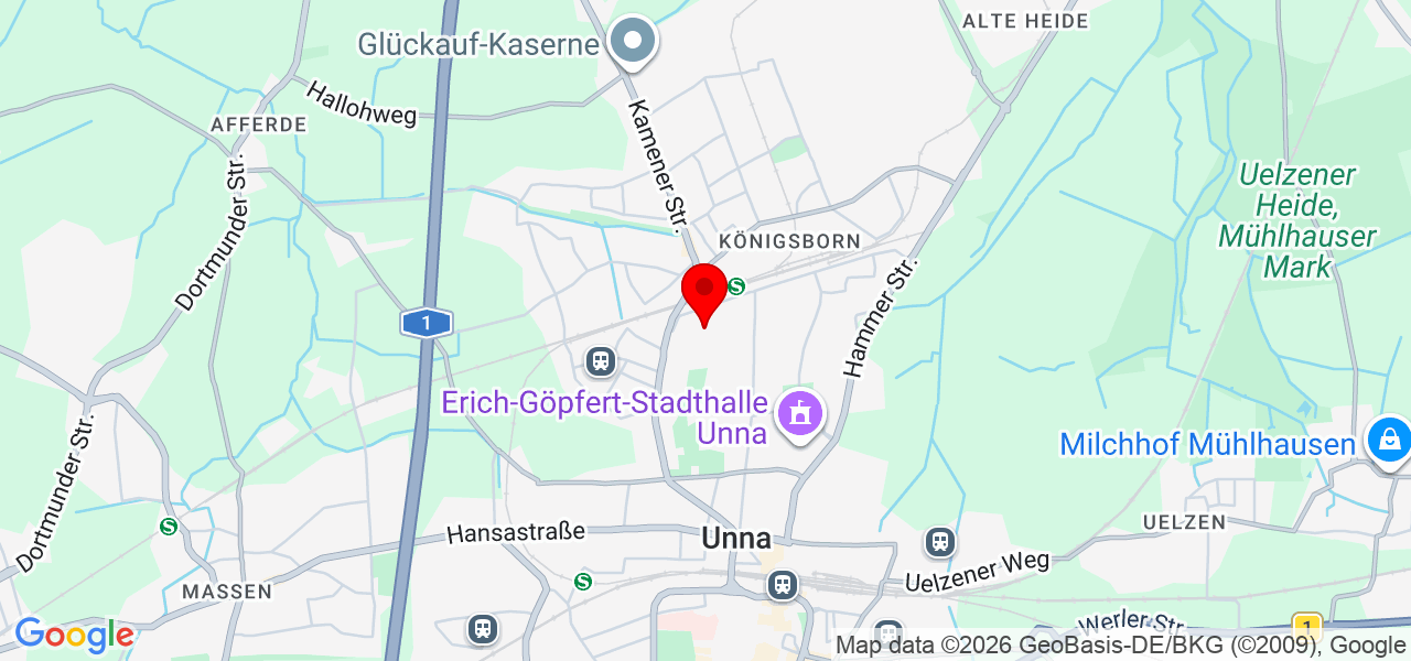 Anna Dylla Photography - Nordrhein-Westfalen - Unna - Karte