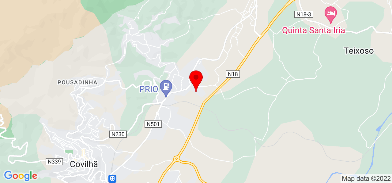 Licínio Silva - Castelo Branco - Covilhã - Mapa