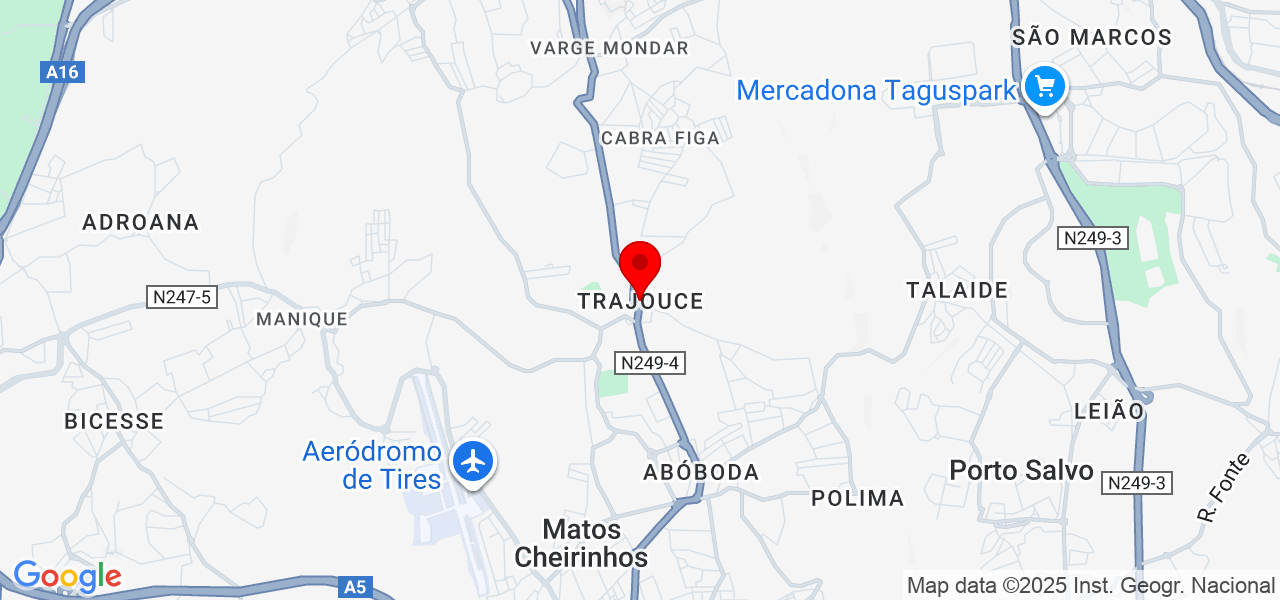 Diana Cerqueira - Lisboa - Cascais - Mapa