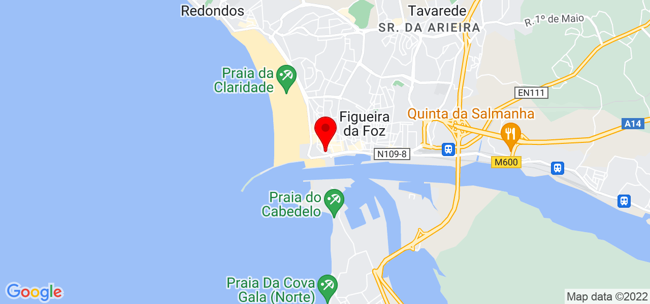 Matilde Ferraz - Coimbra - Figueira da Foz - Mapa
