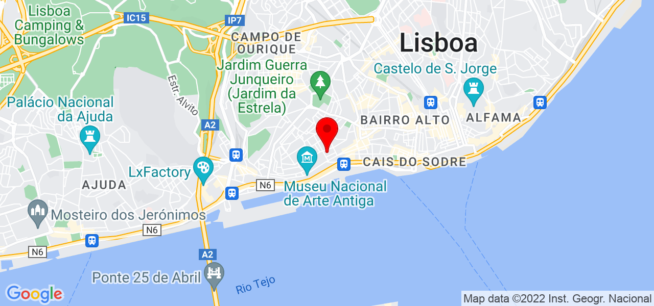 Rayanne Paula - Lisboa - Lisboa - Mapa