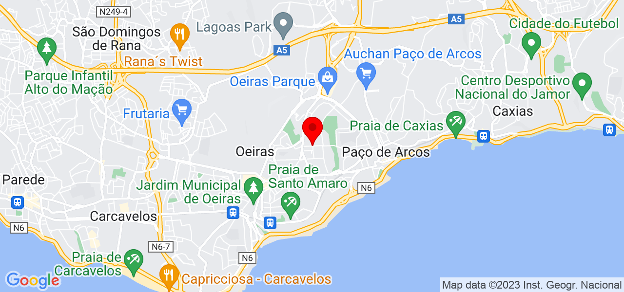 Novo Ser - Lisboa - Oeiras - Mapa
