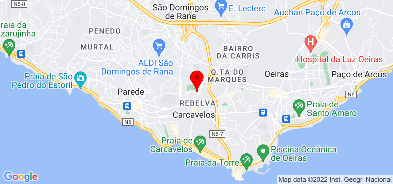 Carlos Caetano - Fotografia - Lisboa - Cascais - Mapa