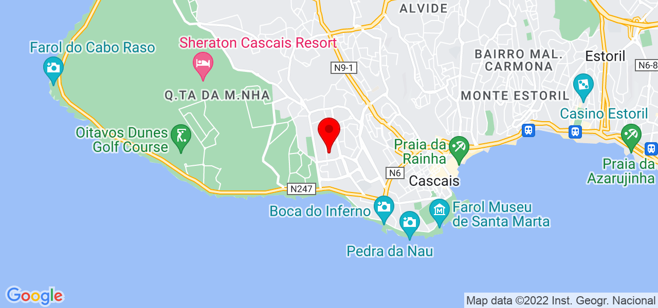 cnovas limpeza de condominios e manuten&ccedil;ao em geral - Lisboa - Cascais - Mapa