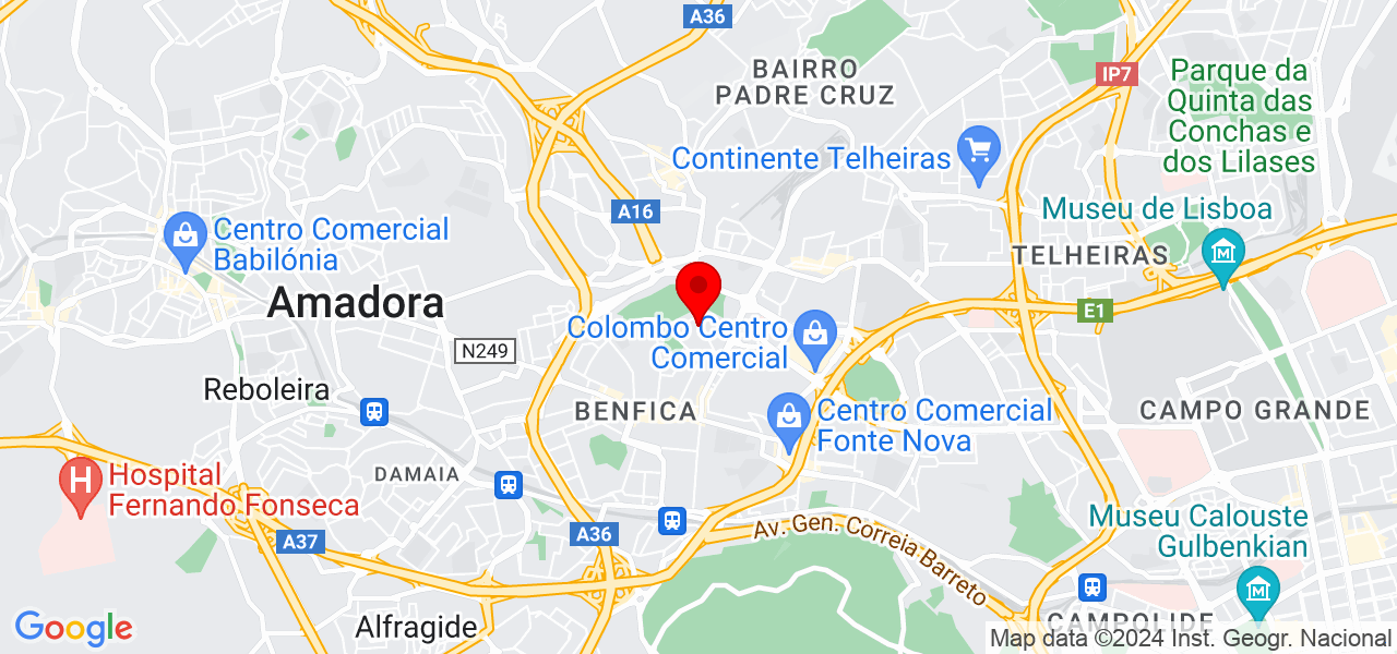 Luz Janneth Ocampo y - Lisboa - Lisboa - Map