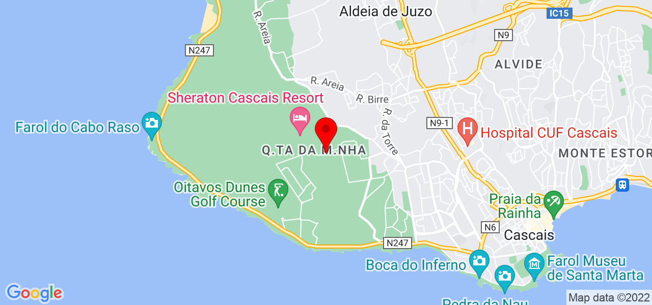 David Filipe Carvalho Unipessoal, Lda - Lisboa - Cascais - Mapa