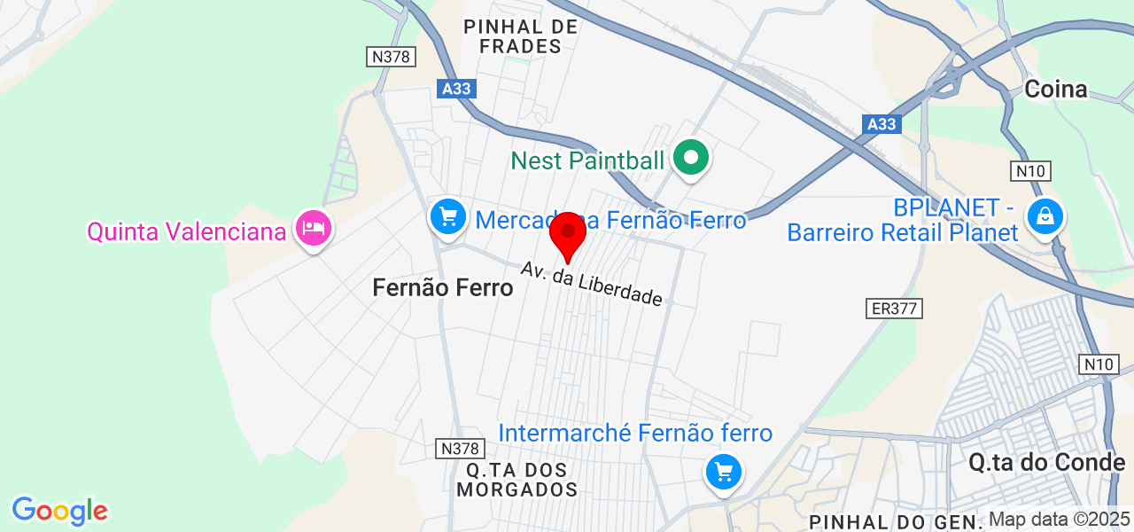 Jesilú Fernandes - Setúbal - Seixal - Map