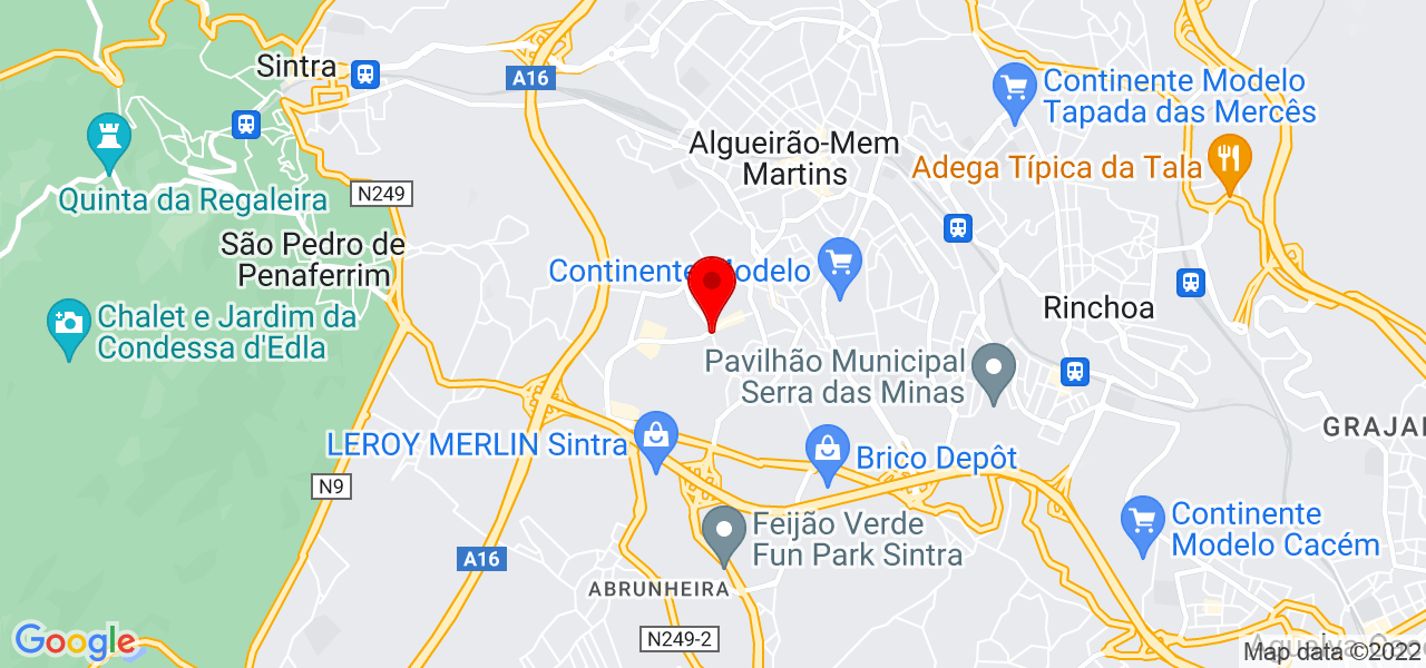 ModuloCerto Unipessoal Lda - Lisboa - Sintra - Mapa