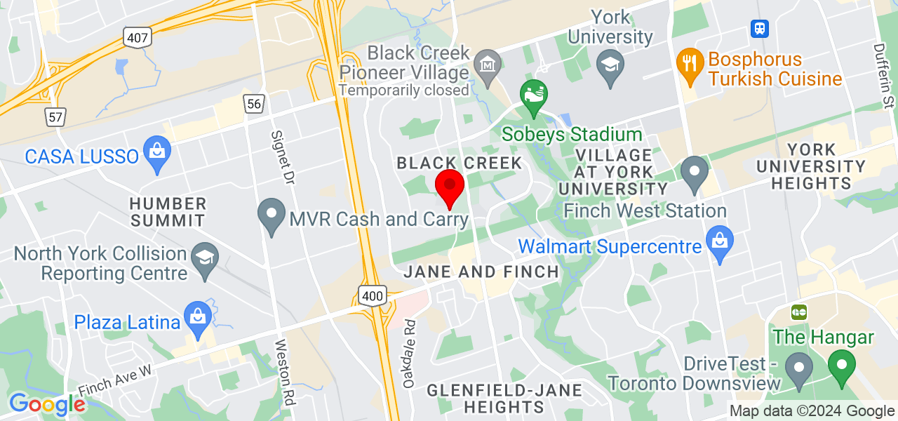 Gambit Entertainment - Ontario - Toronto - Map