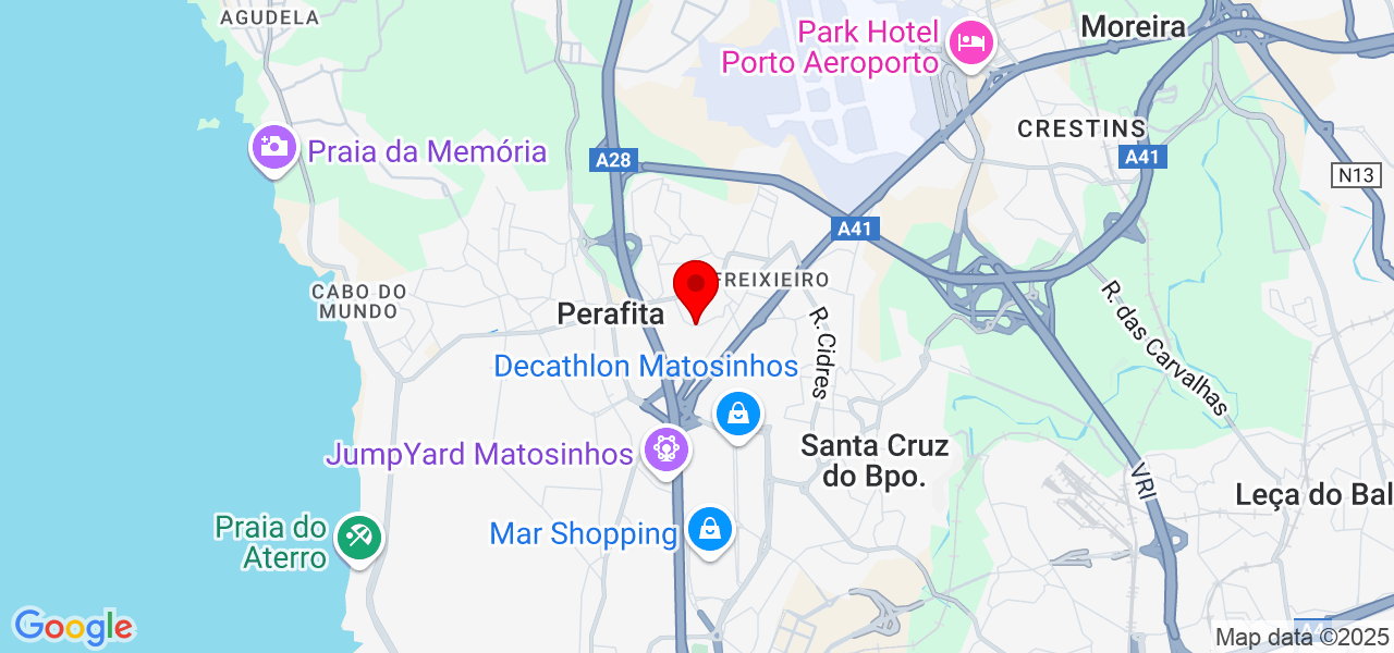 Goncalves leite - Porto - Matosinhos - Map