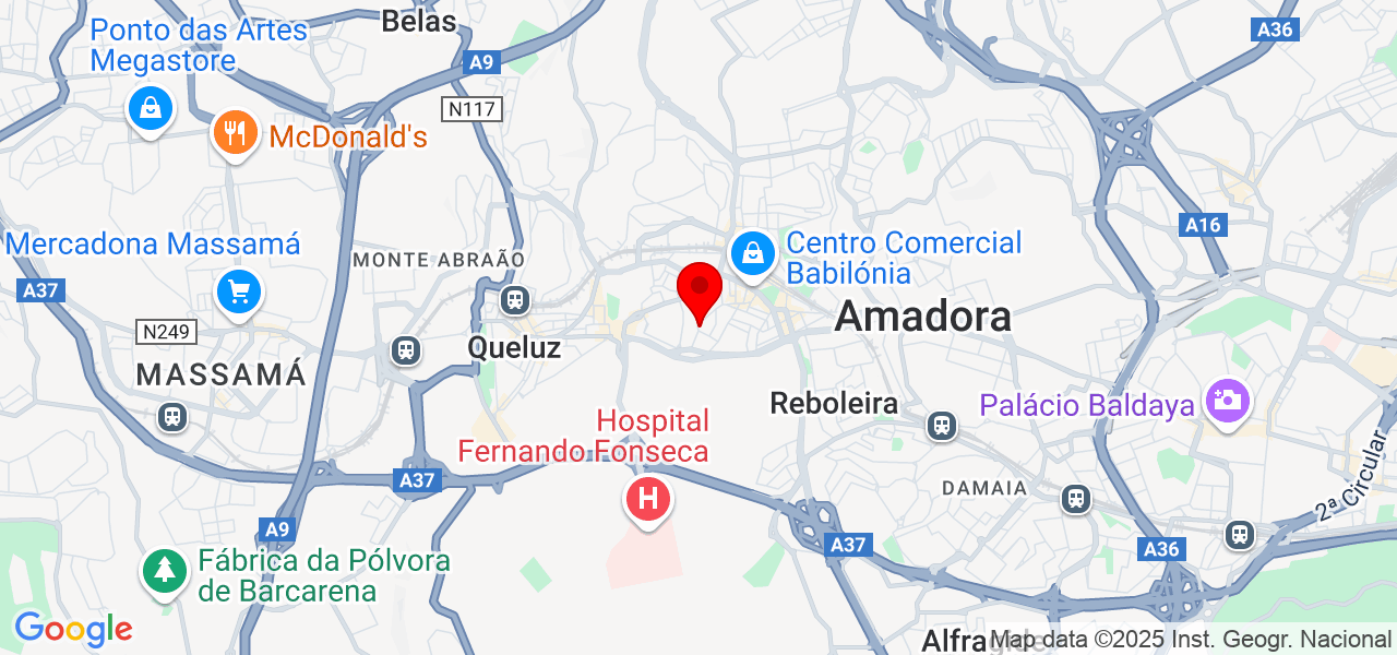 Diogo - Lisboa - Amadora - Map