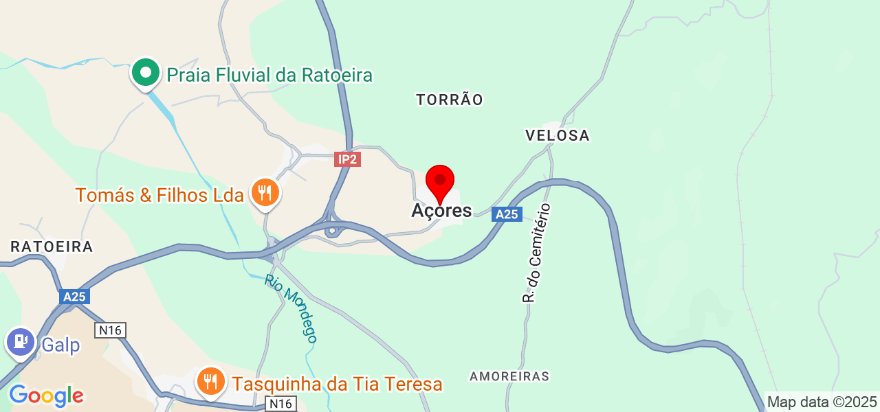 Montagens & Serviços Albuquerque - Guarda - Celorico da Beira - Map