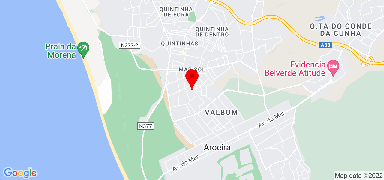 Bruna Aleixo Beauty - Setúbal - Almada - Karte