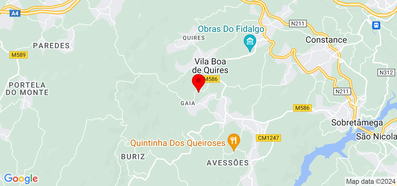 Bosquemocionante - Porto - Marco de Canaveses - Map