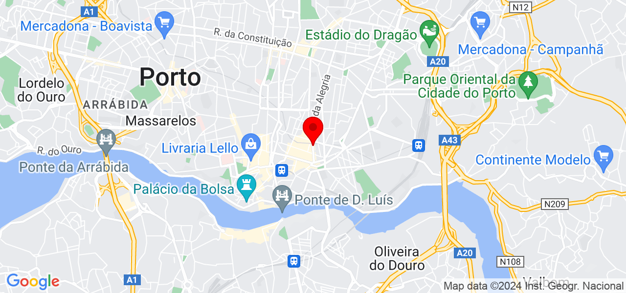 Maria Eduarda Machado - Porto - Porto - Mapa