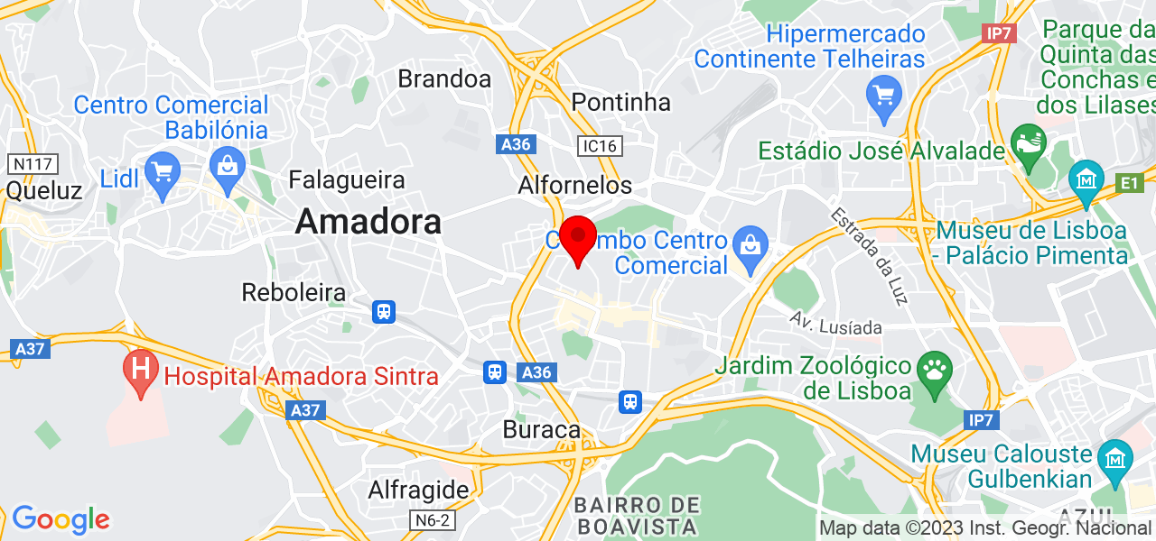 Ant&oacute;nio Assis - Lisboa - Lisboa - Mapa