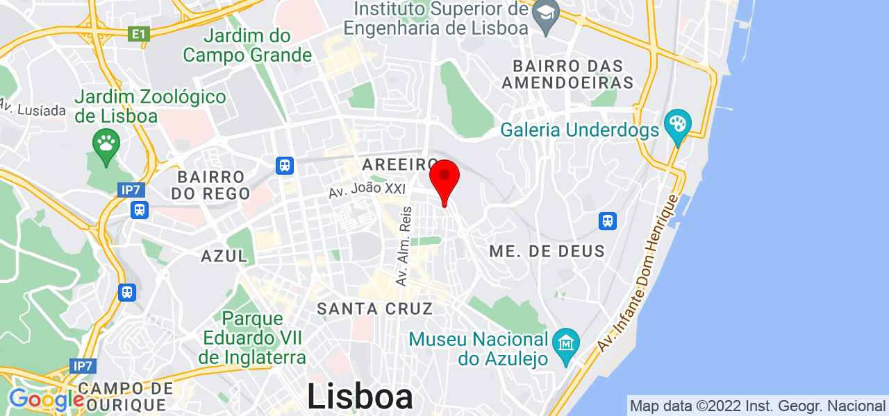 Rute - Lisboa - Lisboa - Mapa