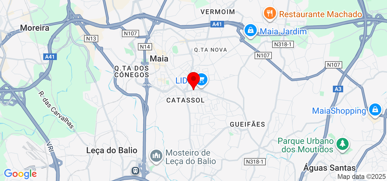 RUÍDOS À SOMBRA - Porto - Maia - Karte