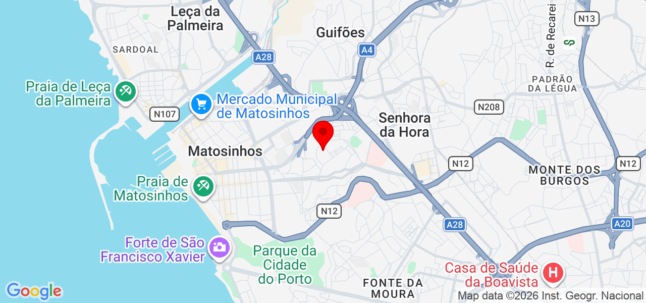 MW Handyman - Porto - Matosinhos - Mapa