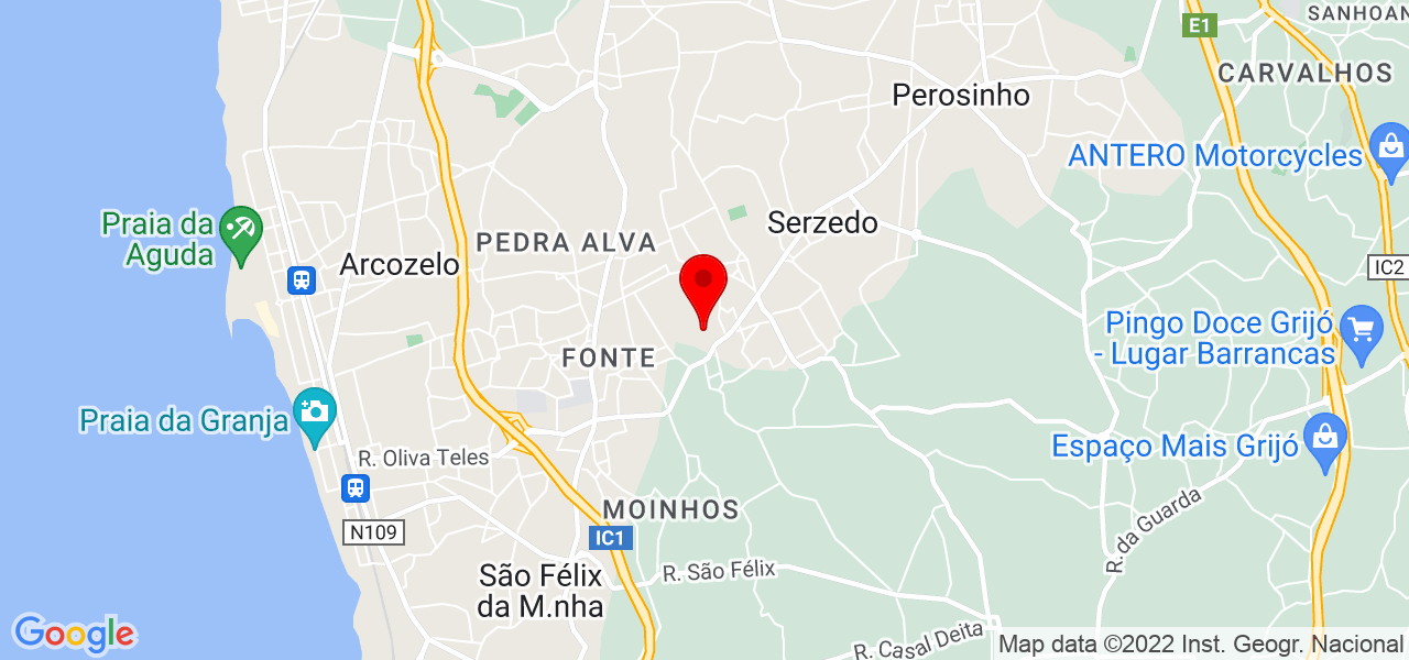 Particular - Porto - Vila Nova de Gaia - Mapa