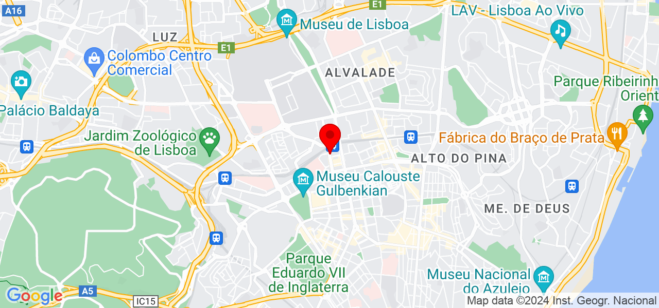 Tiago Nuno - Lisboa - Lisboa - Mapa