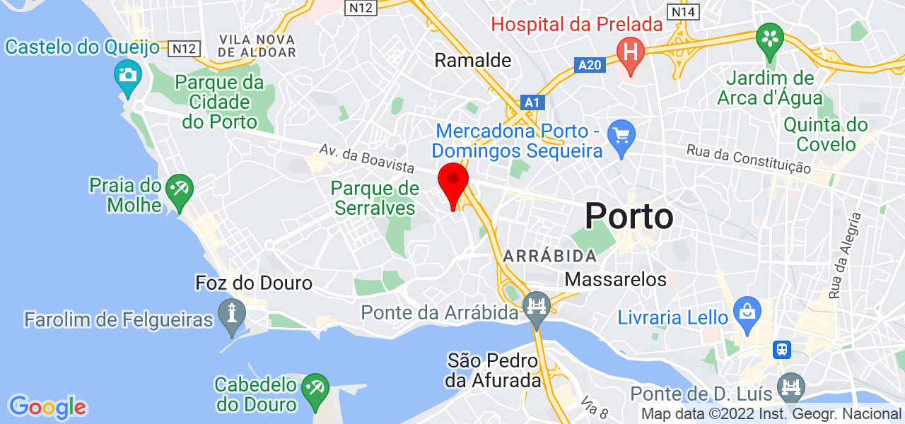Mike - Porto - Porto - Mapa
