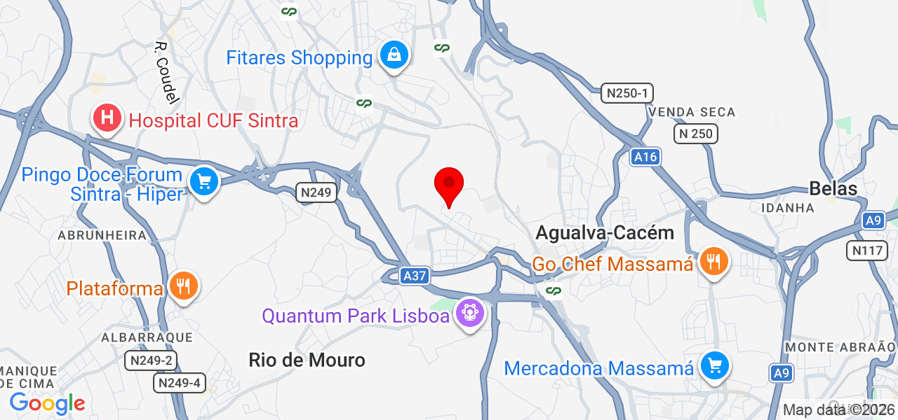 DM-Remodelações - Lisboa - Sintra - Mapa